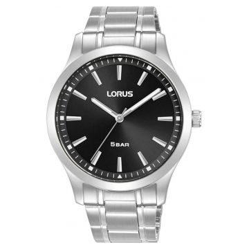 Ceas barbati -  Inox - Argintiu