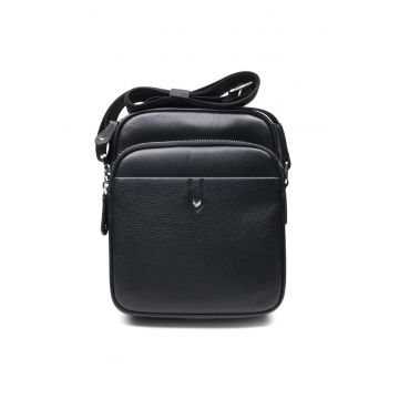 Borseta barbati negru 8135 -
