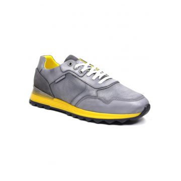 Pantofi barbati 373 K2 0438A WGGY gri - - Gri