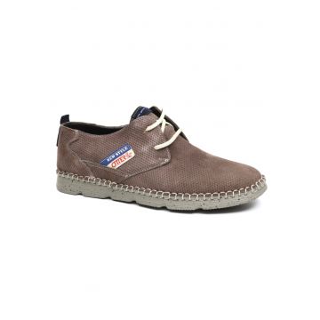 Pantofi barbati OT2818 14 I gri nubuk - - Gri