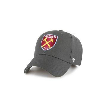 47brand șapcă culoarea verde, cu imprimeu