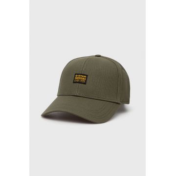 G-Star Raw caciula culoarea verde, neted