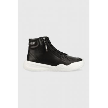 Karl Lagerfeld sneakers din piele Kapri Run culoarea negru