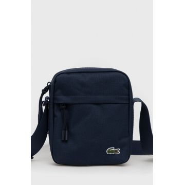 Lacoste borsetă culoarea albastru marin NH4102NE-992