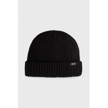 Vans caciula culoarea negru,