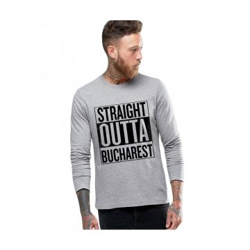 Bluza barbati - Straight Outta Bucuresti`