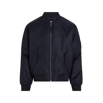 Jacheta bomber regular fit - Negru