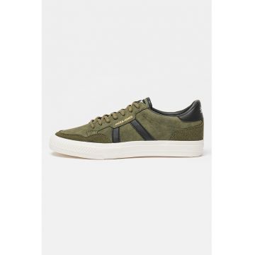 Pantofi sport low-cut de piele ecologica