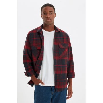 Camasa regular fit cu model in carouri