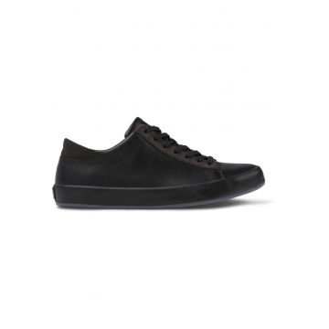 Pantofi sport de piele Andratx - Negru