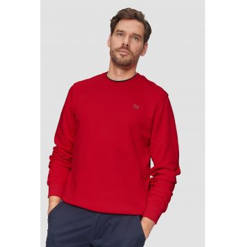 Bluza de trening cu decolteu la baza gatului