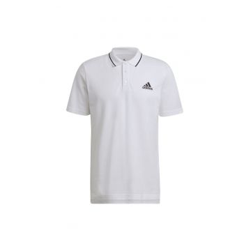 Tricou polo  M Sl Pq Ps GK9221 Barbati Alb