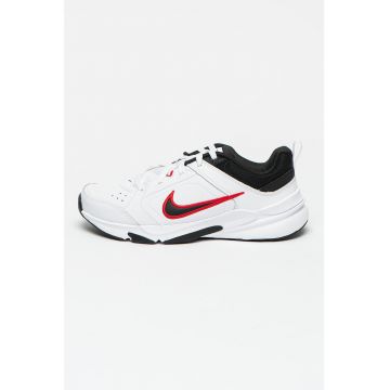 Pantofi de piele ecologica pentru antrenament Defy All Day - Rosu/Alb/Negru