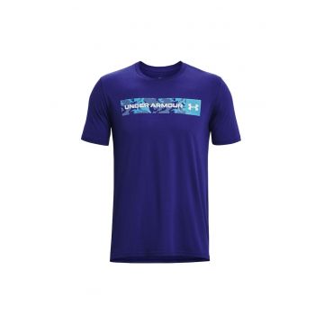 Tricou  Camo Chest Stripe Ss 1376830468 Barbati Albastru