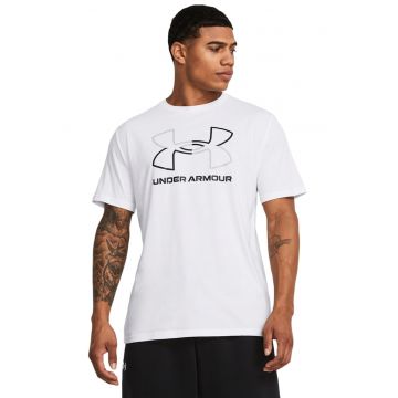 Tricou cu imprimeu logo Foundation - Alb/Negru