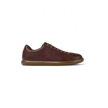 Pantofi sport de piele Pelotas - Maro cognac