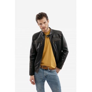 Geaca din piele naturala - Gerali - model Alin - Maro