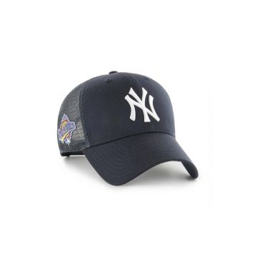 47 brand sapca MLB New York Yankees culoarea albastru marin, cu imprimeu, BCWS-BRSRS17CTP-NY96