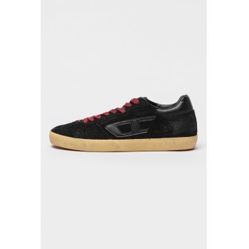 Pantofi sport de piele intoarsa cu insertii de piele ecologica si material textil S-Leroji
