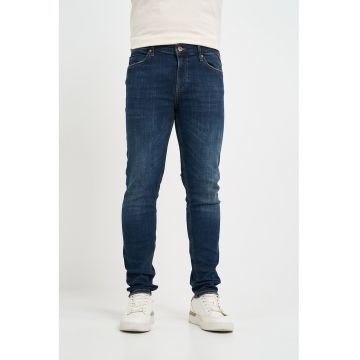 Blugi slim fit - Albastru inchis
