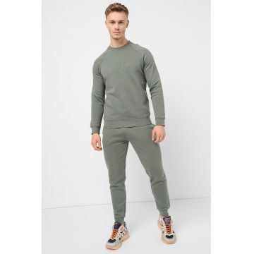 Bluza de trening cu decolteu la baza gatului