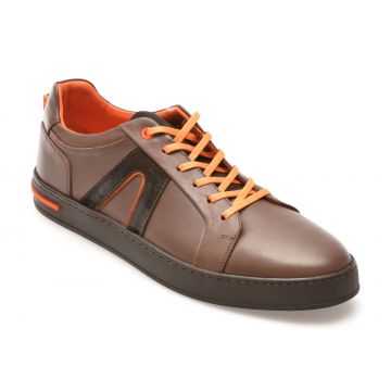 Pantofi casual GRYXX maro, M7499, din piele naturala
