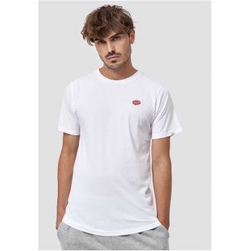 Tricou cu broderie pe piept Donut 2967