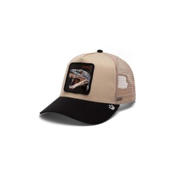 Goorin Bros sapca The Vicious Snake culoarea gri, cu imprimeu, 101-1759