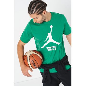 Tricou cu logo pentru baschet Boston Celtics