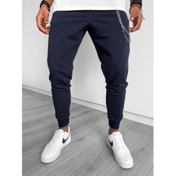 Pantaloni de trening bleumarin 12261 O1-3-3