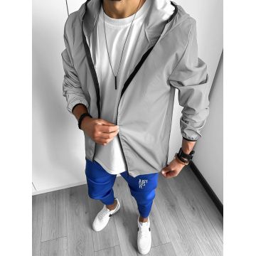 Trening barbati slim fit Pantaloni +  Jacheta fosforescenta 12930