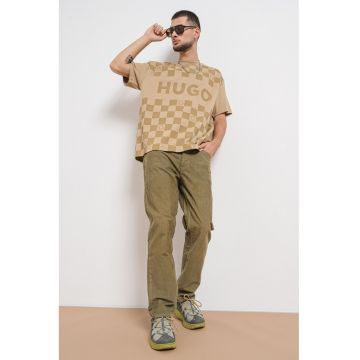 Tricou lejer de bumbac cu logo