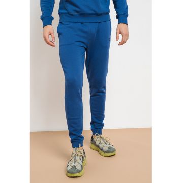 Pantaloni de trening cu buzunare laterale si snur