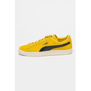 Pantofi sport de piele intoarsa cu sireturi Stable