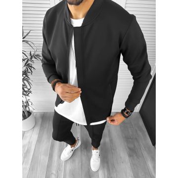 Trening barbati slim fit negru 1010 9-1.2.3
