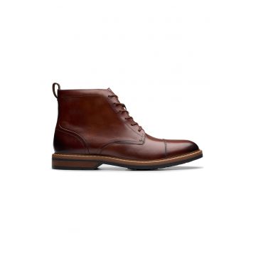 Ghete de piele Aldwyn - Maro cognac
