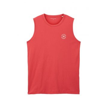 Maiou barbati -  Bumbac - Rosu