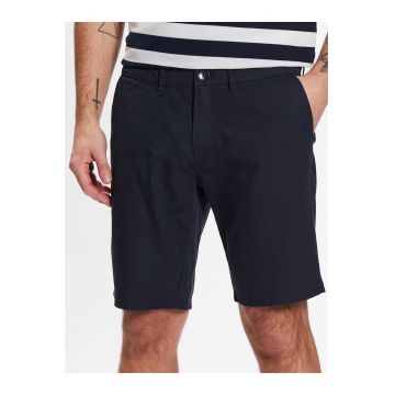 Pantaloni scurti barbati -  Bumbac organic - Albastru marin