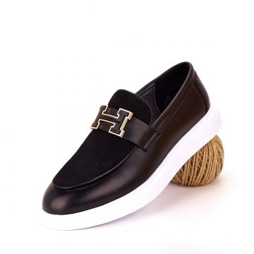 Pantofi Barbat Negru Mat Mastus