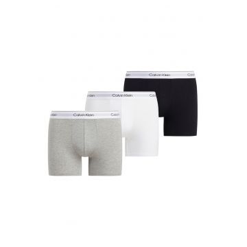 Set de boxeri cu model uni - 3 perechi