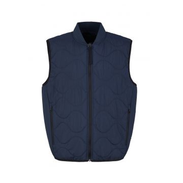 Vesta barbati -  301040781 - Poliester - Albastru marin