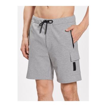 Pantaloni scurti barbati -  Viscoza - Gri