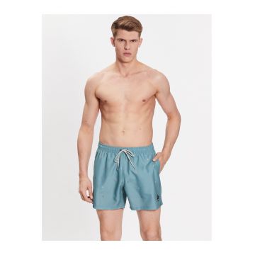 Pantaloni scurti de baie barbati -  Poliester - Verde