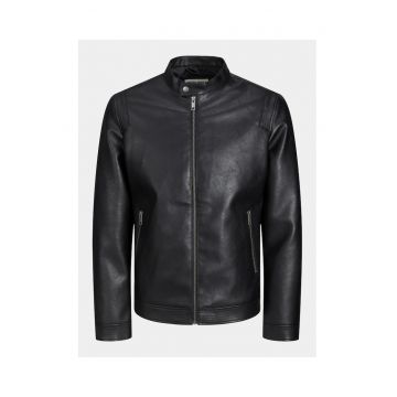 Geaca barbati -  303260590 - Negru - Piele ecologica