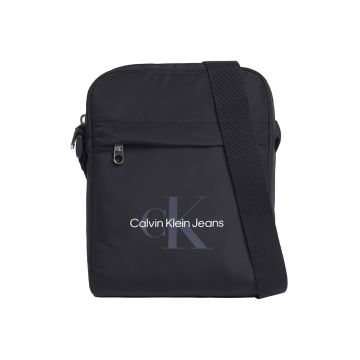Geanta crossbody cu buzunar frontal