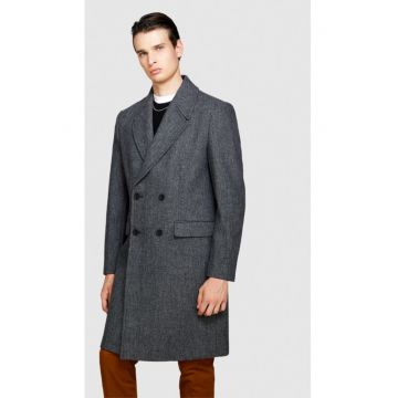 Palton barbati -  85565 - Viscoza/Poliester - Gri