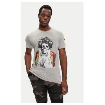 Tricou barbati -  528255 - Gri - Bumbac