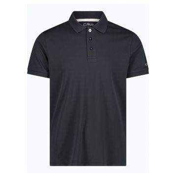 Tricou polo barbati - Poliester - Negru Tricou polo barbati - Poliester - Negru