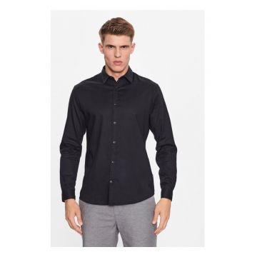 Camasa barbati -  02512 - Bumbac - Negru -