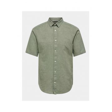 Camasa barbati -  303460716 - Verde - Bumbac